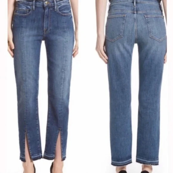 Frame Denim Size 24 Le Nouveau Straight Jeans in Sheffield - Picture 1 of 9